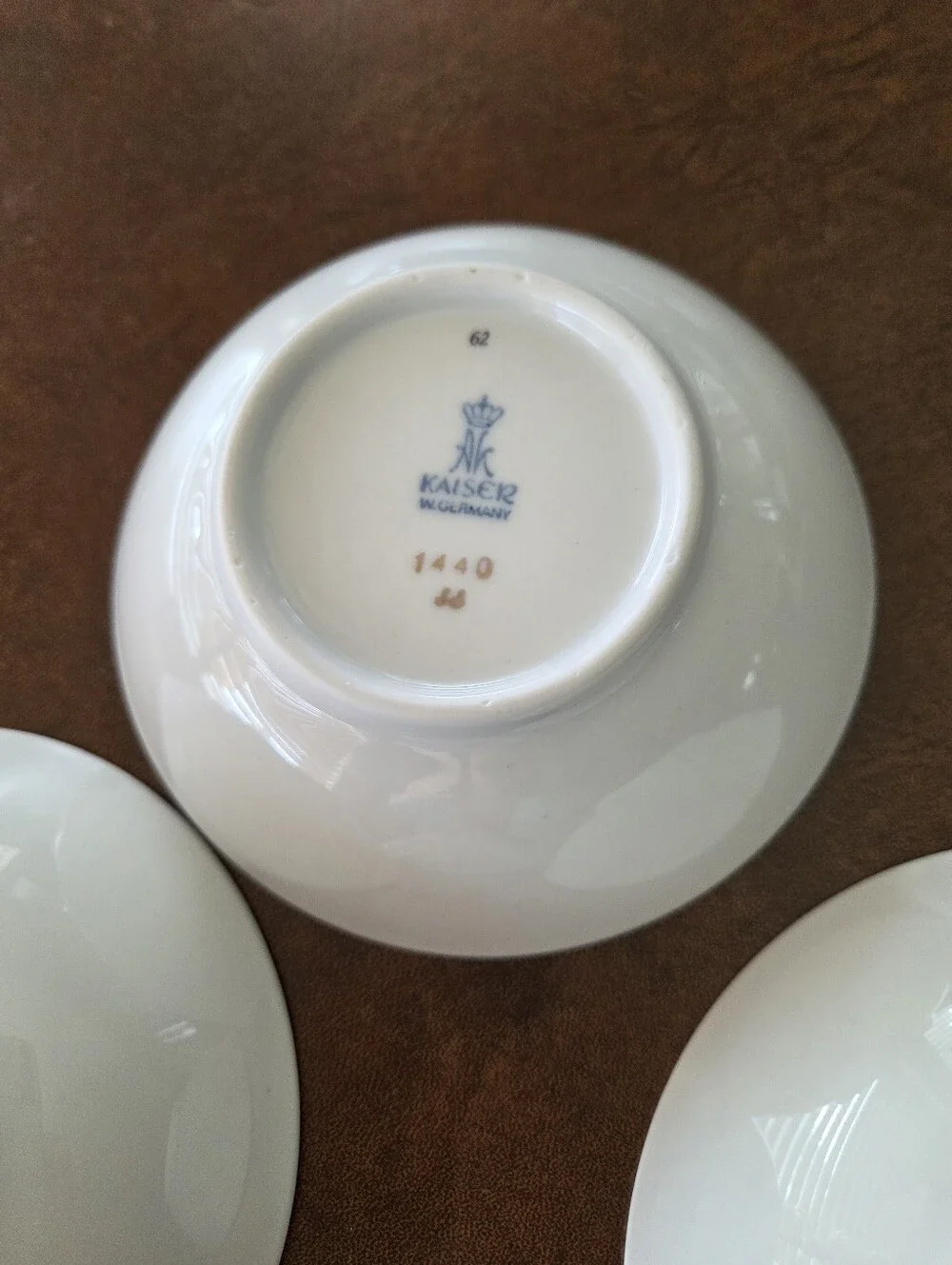 Kaiser Porzellan Bavaria Germany Floral Berry Bowls